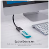 Дата кабель USB 3.0 AM/AF 1.5m Essager (EXCAM-YTA01) - Image 6