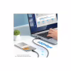 Дата кабель USB 2.0 AM to Lightning + Micro 5P + USB-C 1.2m 100W Essager (EXCMTL-JJ01-P) - Image 7