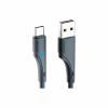 Дата кабель USB 2.0 AM to USB-C 0.25m black Essager (EXCT-LSB01) - Image 1