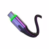 Дата кабель USB 2.0 AM to USB-C 2.0m 3A LED black Essager (EXCT-XGA0G) - Image 2