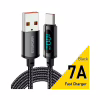 Дата кабель USB 2.0 AM to USB-C 1.0m 7A LED black Essager (EXCT-XY01-P) - Image 1