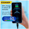 Дата кабель USB-C to Lightning 0.5m 20W black Essager (EXCTL-CGB01) - Image 3