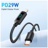 Дата кабель USB-C to Lightning 1.0m 29W LED black Essager (EXCTL-XY01-P) - Image 5