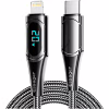 Дата кабель USB-C to Lightning 1.0m 20W Digital Display black Essager (EXCTL-YD01) - Image 1