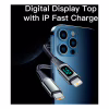 Дата кабель USB-C to Lightning 2.0m 20W Digital Display blue Essager (EXCTL-YDA03) - Image 8