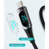 Дата кабель USB-C to Lightning 2.0m 20W Digital Display blue Essager (EXCTL-YDA03) - Image 10