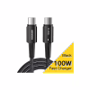 Дата кабель USB-C to USB-C 1.0m 100W black Essager (EXCTT1-CG01) - Image 2