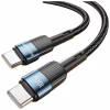 Дата кабель USB-C to USB-C 1.0m 100W blue Essager (EXCTT1-XC03) - Image 2