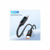 Дата кабель USB-C to USB-C 1.0m 100W LED black Essager (EXCTT1-XY01-P) - Image 2