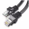 Патч-корд 3м UTP cat 6 RJ45 TopSpeed Ethernet Round Cable Black Essager (EXCWXY-JSC01) - Image 1