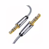 Кабель мультимедійний 3.5mm M to 3.5mm M 5.0m gray Essager (EYP35-DYD0G) - Image 3