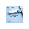 Перехідник OTG USB 3.0 AF to USB-C M gray Essager (EZJAC-SRA0G) - Image 4