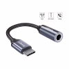 Переходник USB-C M to 3.5mm F 0.12m gray Essager (EZJE01-0G) - Image 2