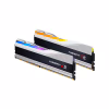 Модуль памяти для компьютера DDR5 32GB (2x16GB) 6000 MHz Trident Z5 RGB Silver G.Skill (F5-6000J3636F16GX2-TZ5RS) - Image 1