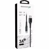 Дата кабель USB 2.0 AM to USB-C 1.2m Black Grand-X (FC-12B) - Image 4