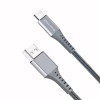 Дата кабель USB 2.0 AM to USB-C 1.2m Grey Grand-X (FC-12G) - Image 3