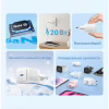 Зарядное устройство Vention USB-C PD20W GaN white (FEPW0-EU) - Image 3