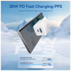 Зарядний пристрій Vention 1xUSB-C PD30W + 1xUSB QC3.0 30W GaN black (FEQB0-EU) - Image 4
