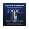 Батарея универсальная Vention 20000 mAh 100W Gray TFT Display Type (FKCH0) - Image 11