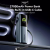 Батарея универсальная Vention 27000 mAh 200W Gray TFT Display Type (FKGH0) - Image 3