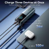 Батарея универсальная Vention 27000 mAh 200W Gray TFT Display Type (FKGH0) - Image 9