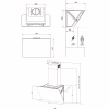 Витяжка кухонна Interline FLOW WH A/60/GL/M - Image 11