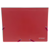 Папка на резинках H-Tone А4, червона (FOLD-HT-JJ40941-R) - Image 1