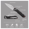 Нож Ganzo G771-BK - Image 2