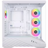 Корпус для ПК Lian Li V100R case with pre-installed four 120mm RGB PWM fan, White (G99.V100RW.01) - Image 3
