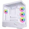 Корпус для ПК Lian Li V100R case with pre-installed four 120mm RGB PWM fan, White (G99.V100RW.01) - Image 1