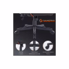 Крісло ігрове GamePro GC575FB Fabric Size L Black/Red (GC575FB) - Image 9