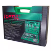 Набор инструментов Toptul автомобільний 1/4", 1/2" 108од. (6-гр.) (GCAI108R) - Image 4