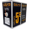 Кабель сетевой GEAR UTP 305м, cat.5e, CCA, 4*2*0,51, LSZH, indoor (GEC-UTPLCCA051305) - Image 2