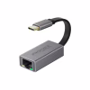 Адаптер Promate USB-C to RJ45 Ethernet 1000Mbps grey (gigaLink-c.grey) - Image 1
