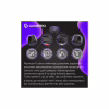 Геймпад GamePro GPX13T 2.4G/BT 5.1/USB/PC/iOS/Android RGB Transparent (GPX13T) - Image 10