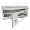 Шкаф настенный GEAR 4U 19" 600x450x280 мм, + полка 19", grey (GWMSN-4U-600-450G) - Image 5