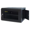 Шкаф настенный GEAR 6U 19" 600x450x350 мм, + полка 19", black (GWMSN-6U-600-450) - Image 2
