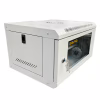 Шкаф настенный GEAR 6U 19" 600x450x350 мм, + полка 19", grey (GWMSN-6U-600-450G) - Image 4