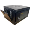 Шкаф настенный GEAR 6U 19'' 530x400x300 мм, + полка 19", black (GWMSN-6U) - Image 2