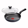 Сковорода Tefal So'' Light 24 см, алюміній, бакеліт, скло, чорний (H0560442_SET) - Image 1