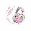 Навушники Fifine H6 RGB 7.1 Pink (H6P) - Image 1