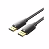 Кабель мультимедийный DisplayPort M to DisplayPort M 1.0m 4K60Hz black Vention (HAKBF) - Image 1