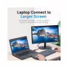 Перехідник DisplayPort M to HDMI F black Vention (HBOB0) - Image 3