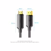 Кабель мультимедийный DisplayPort M to HDMI M 1.8m 4K40Hz black Vention (HFOBAC) - Image 6