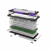 Клавіатура Hator Hellyberry HK75 Mechanical Linear RGB Wireless/Bluetooth/USB UA White/Violet (HK75_wireless) - Image 6