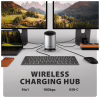 Концентратор AXAGON USB-C 9-in-1 wireless 15W PD100W 0.6m (HMC-WL9) - Image 7