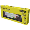 Клавіатура Hator Skyfall 65 Pro Aurum Vanila Silent RGB Wireless/Bluetooth/USB UA Grey/Black (HTK4160UA) - Image 7