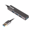 Концентратор Maxxter USB 3.0 Type-A 4 ports grey (HU3A-4P-02) - Image 1