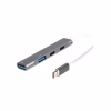 Концентратор Maxxter USB-C to 1xUSB 3.0 + 1xUSB 2.0 + 2xUSB-C (HU3C-4P-03) - Image 1