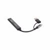 Концентратор Maxxter USB-C + USB-A to 1xUSB 3.0 + 2xUSB 2.0 + 1xUSB-C (HU3C-4P1CN-01) - Image 4